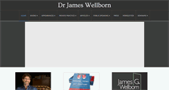 Desktop Screenshot of drjameswellborn.com