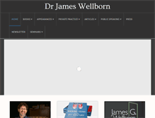 Tablet Screenshot of drjameswellborn.com
